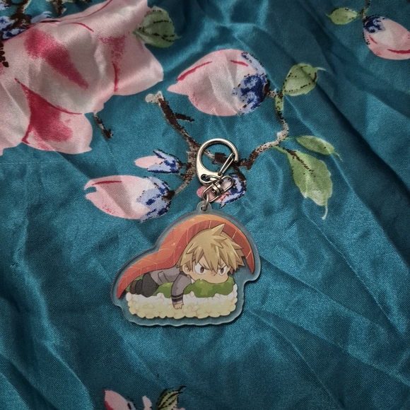 Katsuki Bakugo Sushi Keychain/Bag Clip - Picture 1 of 4